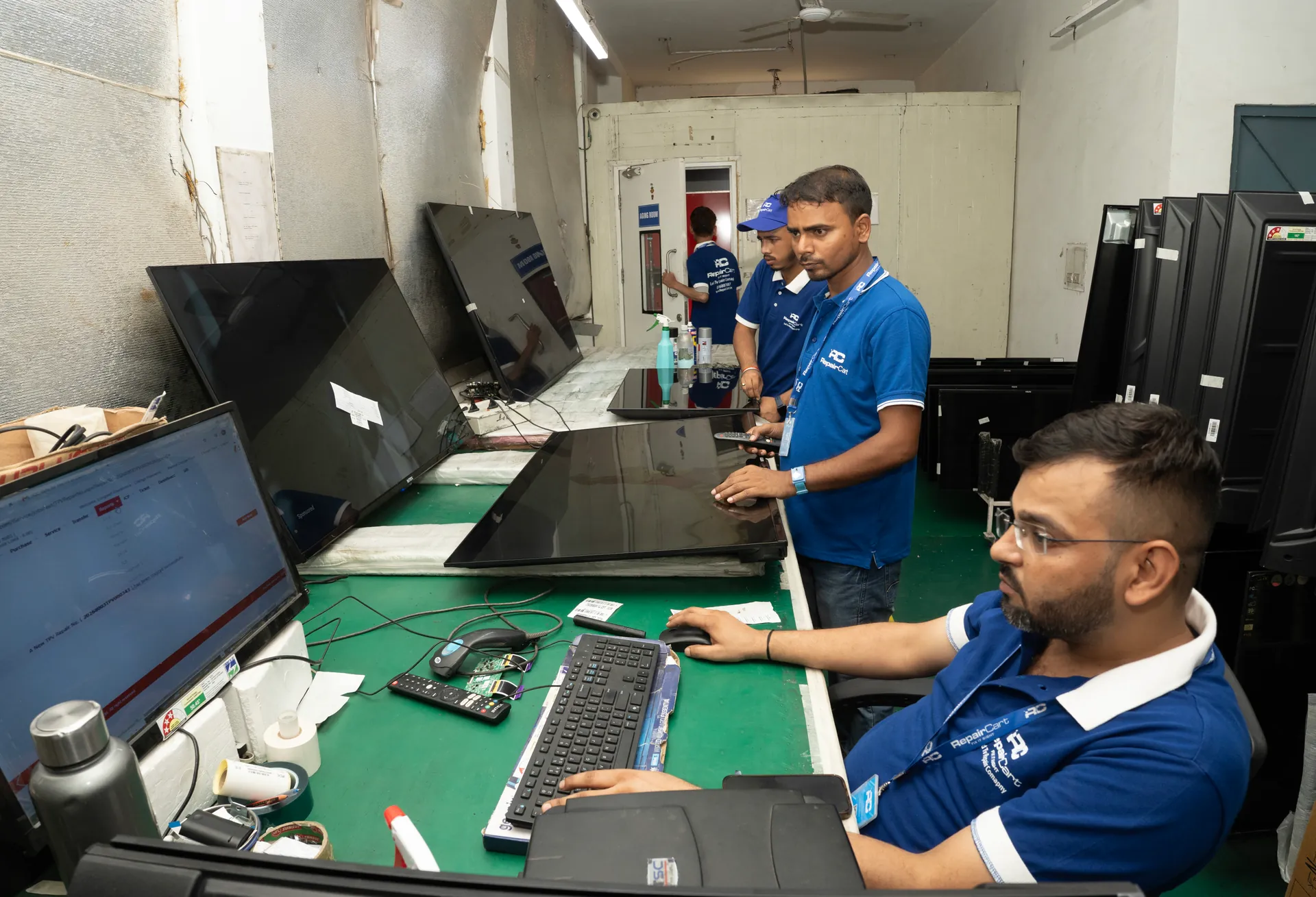 Quality Control & Display Panel Inspection